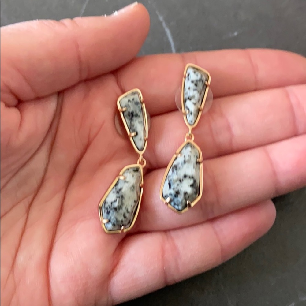 Speckled Kendra Scott Traci earrings